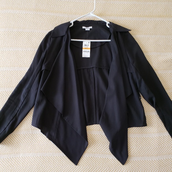 Bar III Black St Barths Blazer - Picture 2 of 5